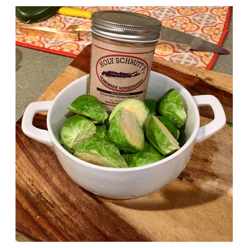 The Ultimate Superfood: Brussels Sprouts &amp; Horseradish &ndash; Holy Schmitt's Horseradish