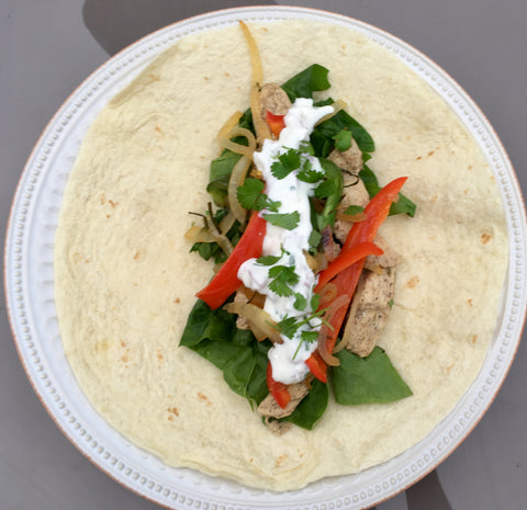 Horseradish Chicken Tacos
